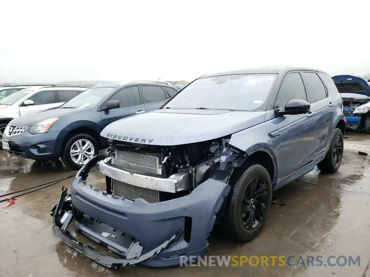 2 Photograph of a damaged car SALCT2FX9LH840636 LAND ROVER DISCOVERY 2020