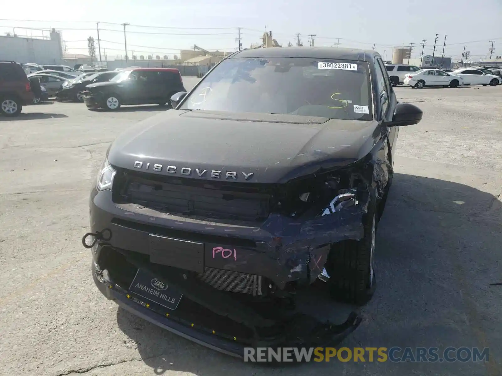 9 Photograph of a damaged car SALCT2FX9LH859297 LAND ROVER DISCOVERY 2020