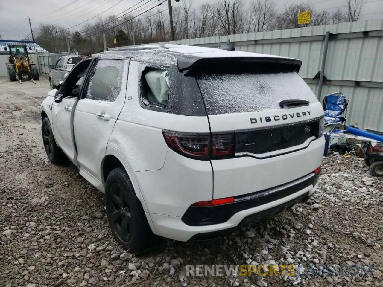 3 Photograph of a damaged car SALCT2FXXLH862676 LAND ROVER DISCOVERY 2020