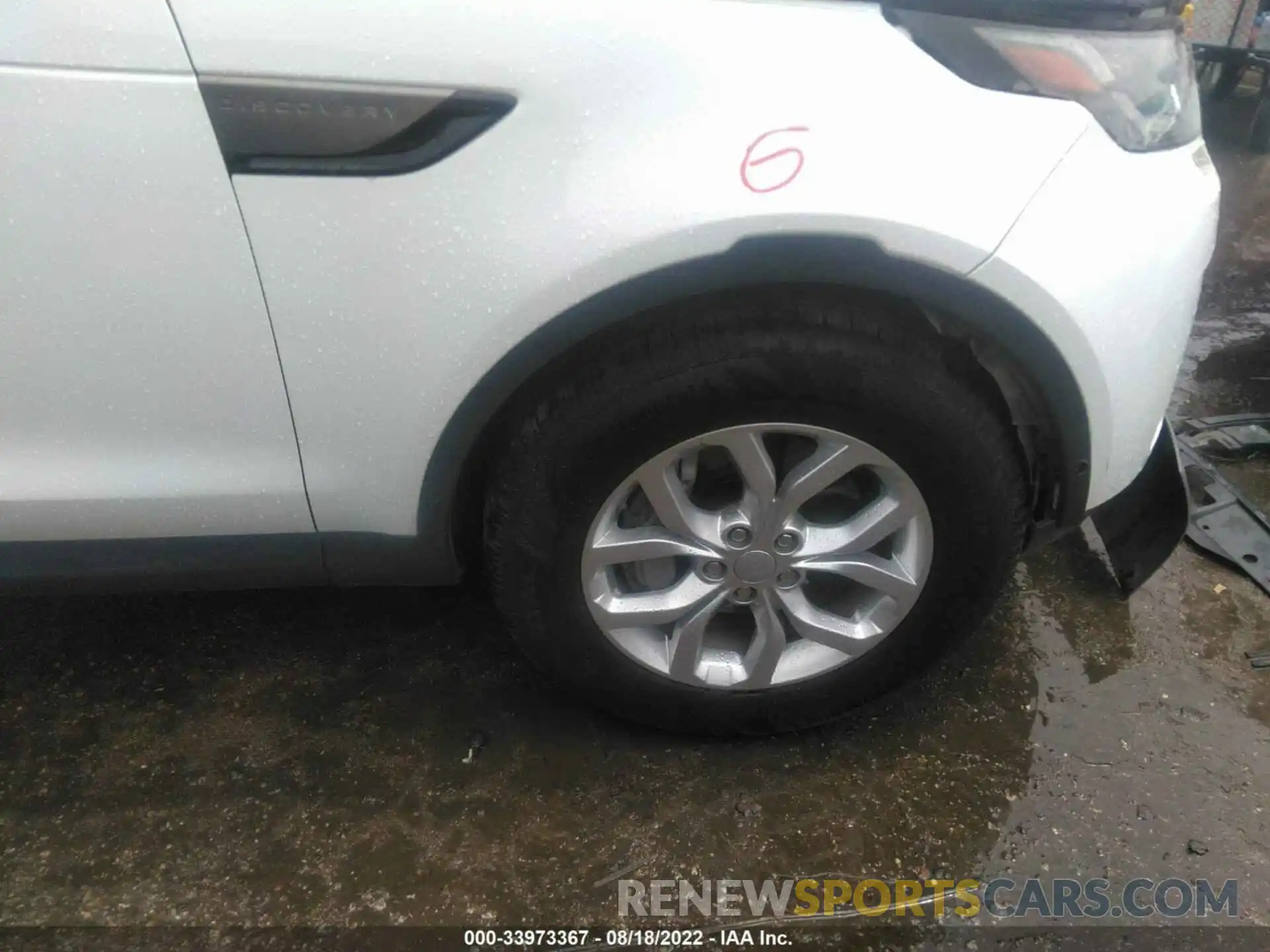 14 Photograph of a damaged car SALRG2RV0L2423059 LAND ROVER DISCOVERY 2020