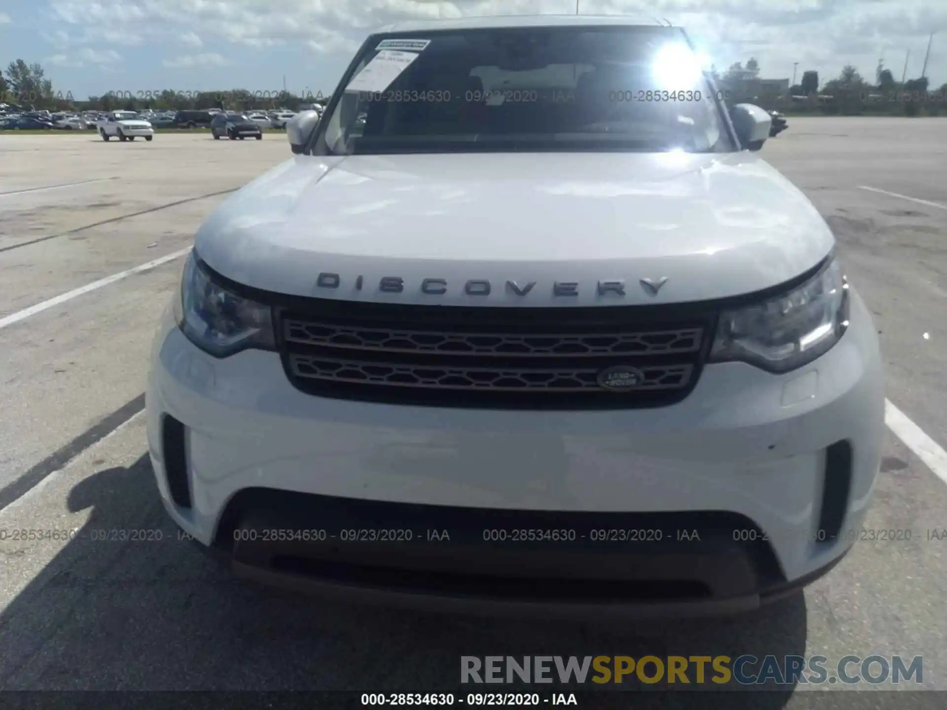 6 Photograph of a damaged car SALRG2RV0L2428407 LAND ROVER DISCOVERY 2020