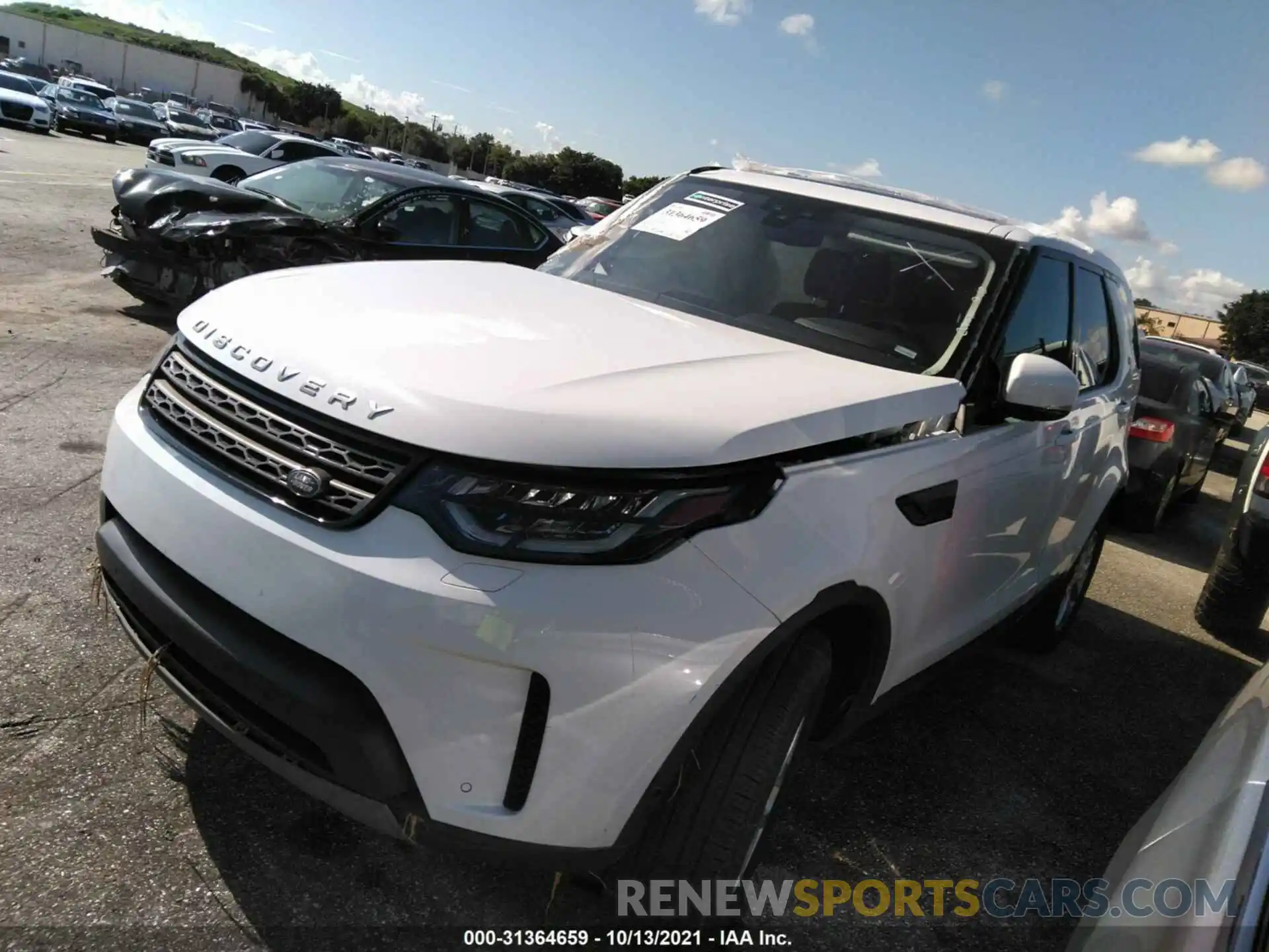 2 Photograph of a damaged car SALRG2RV1L2422115 LAND ROVER DISCOVERY 2020