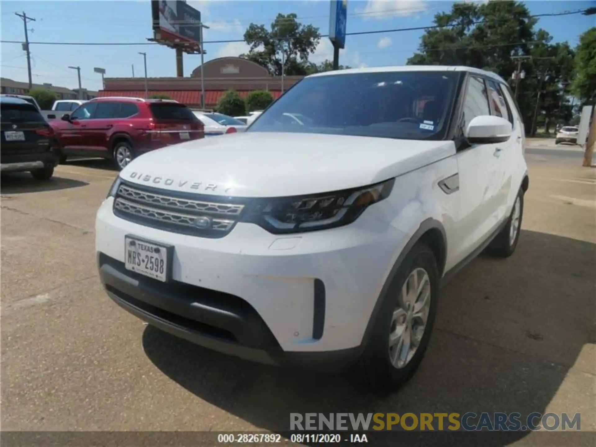 2 Photograph of a damaged car SALRG2RV1L2423183 LAND ROVER DISCOVERY 2020