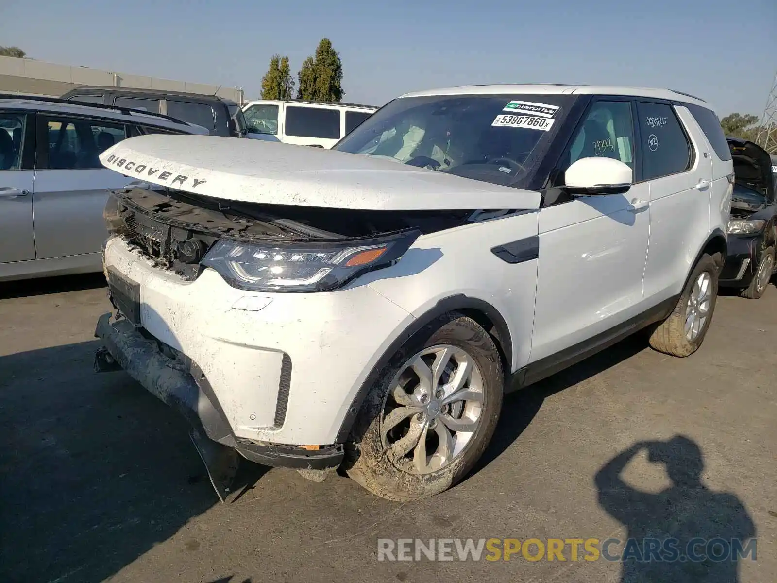 2 Photograph of a damaged car SALRG2RV1L2428058 LAND ROVER DISCOVERY 2020