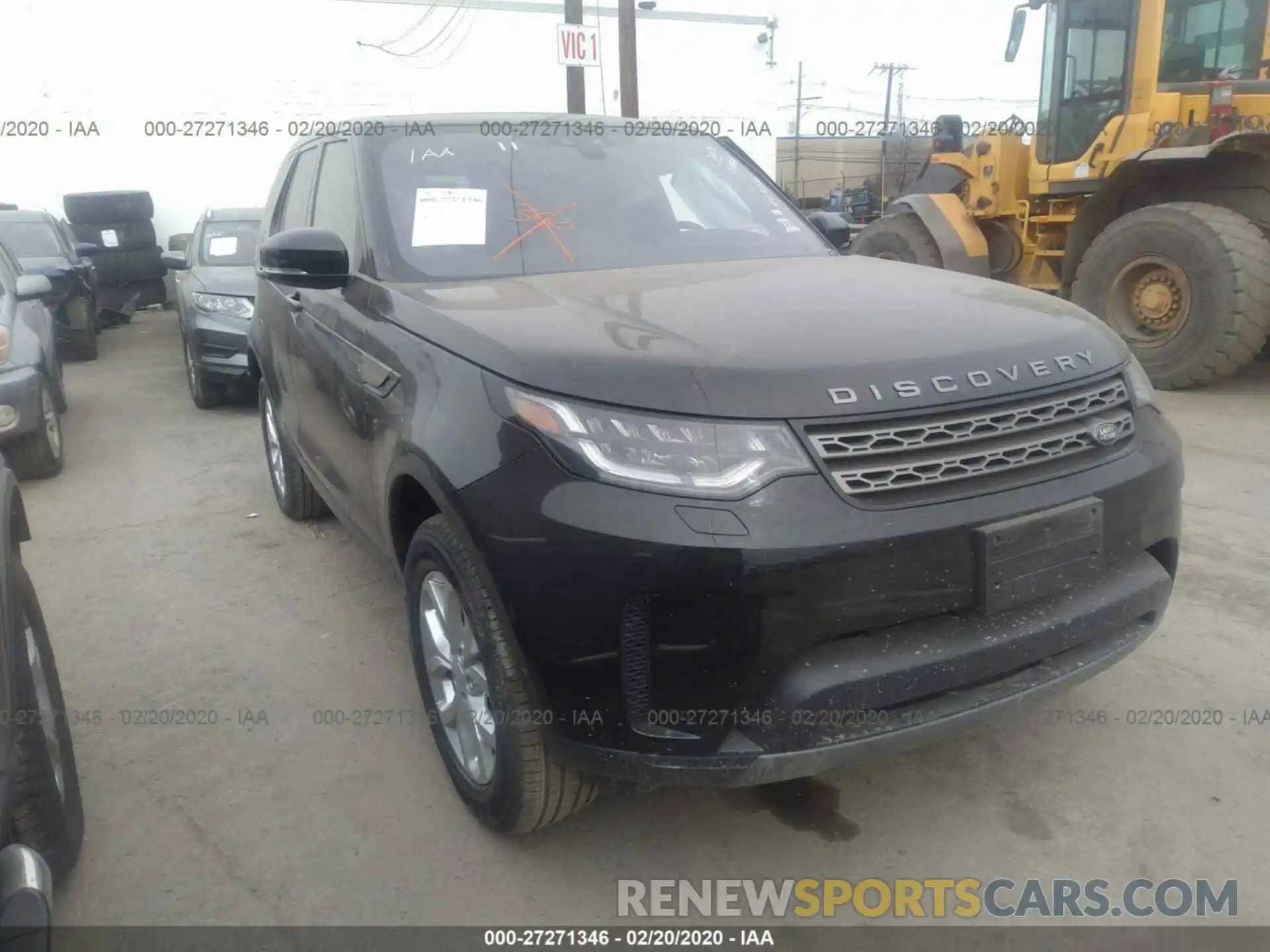 1 Фотография поврежденного автомобиля SALRG2RV2L2423046 LAND ROVER DISCOVERY 2020