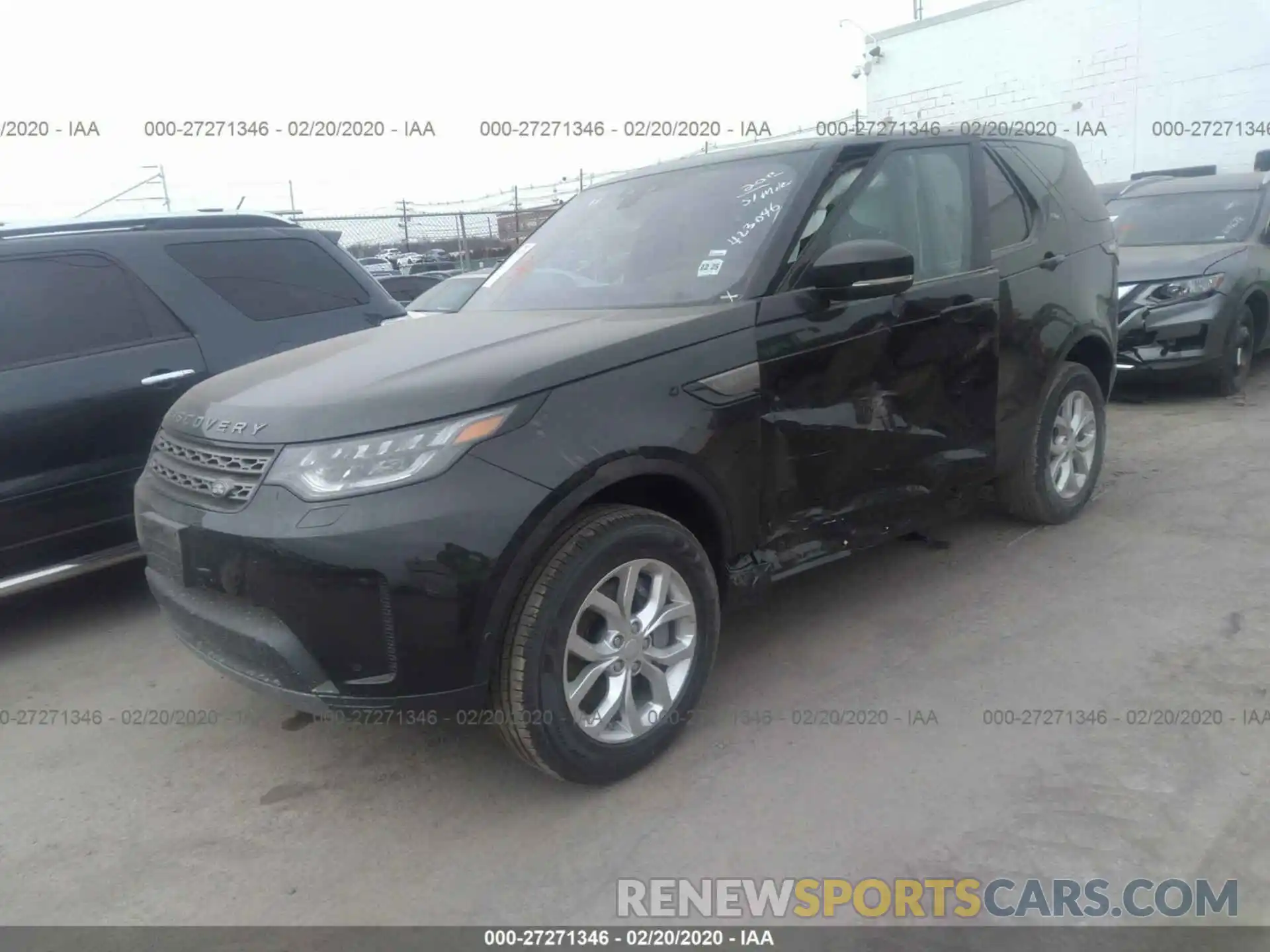 2 Photograph of a damaged car SALRG2RV2L2423046 LAND ROVER DISCOVERY 2020