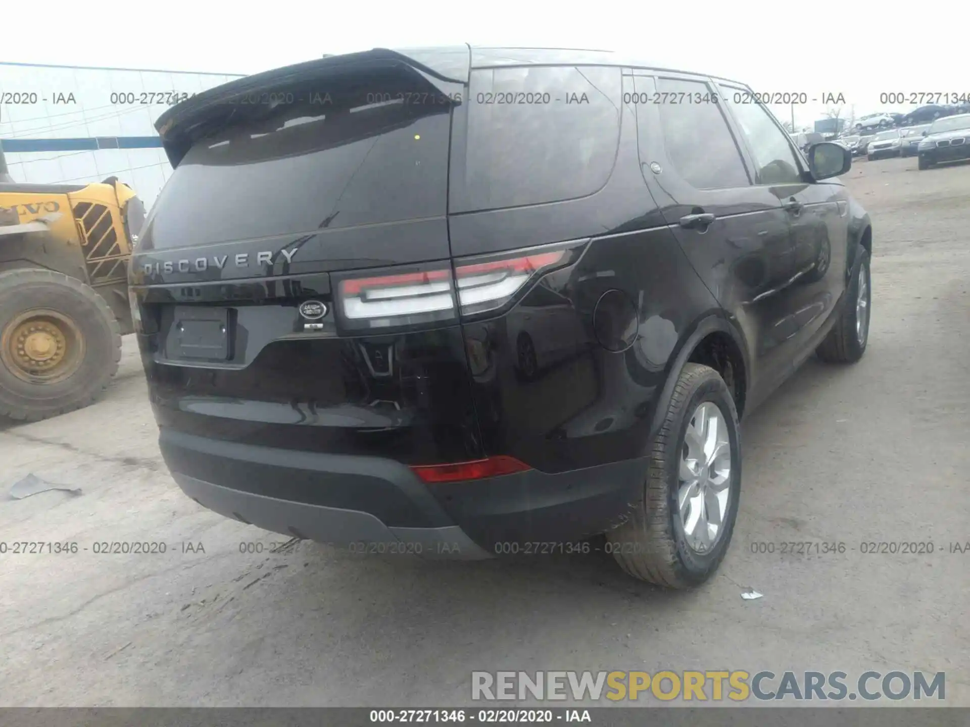 4 Фотография поврежденного автомобиля SALRG2RV2L2423046 LAND ROVER DISCOVERY 2020