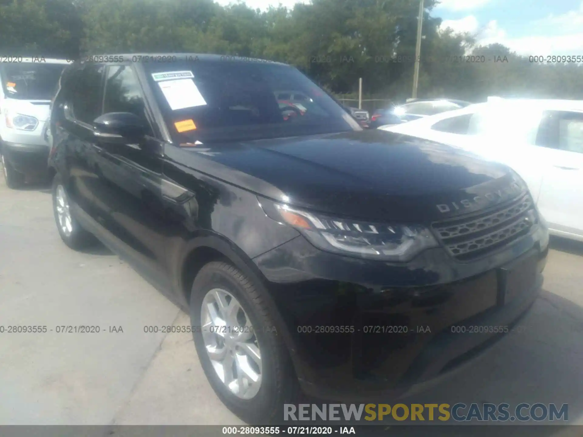 1 Photograph of a damaged car SALRG2RV2L2423161 LAND ROVER DISCOVERY 2020