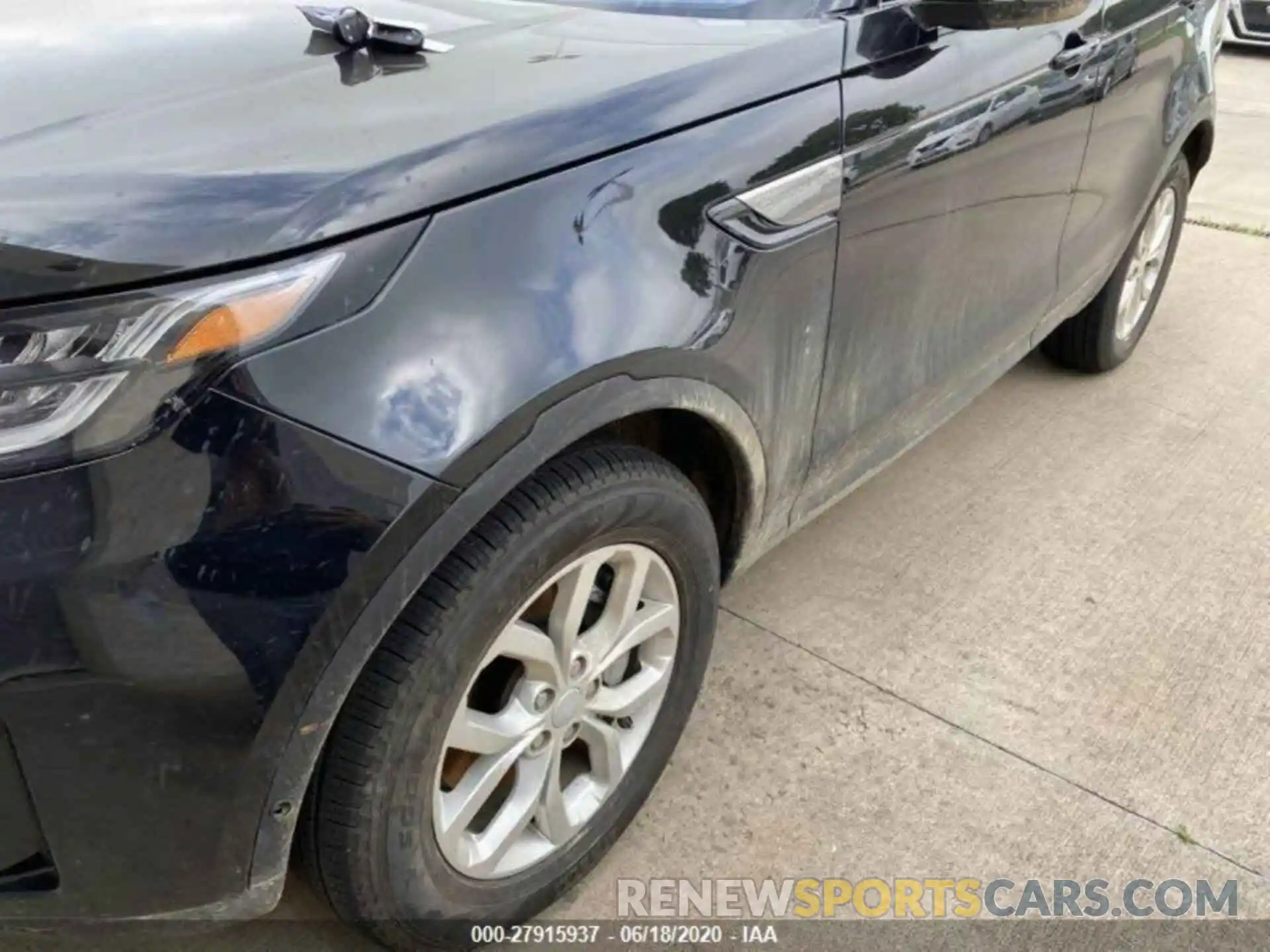 1 Photograph of a damaged car SALRG2RV2L2424861 LAND ROVER DISCOVERY 2020