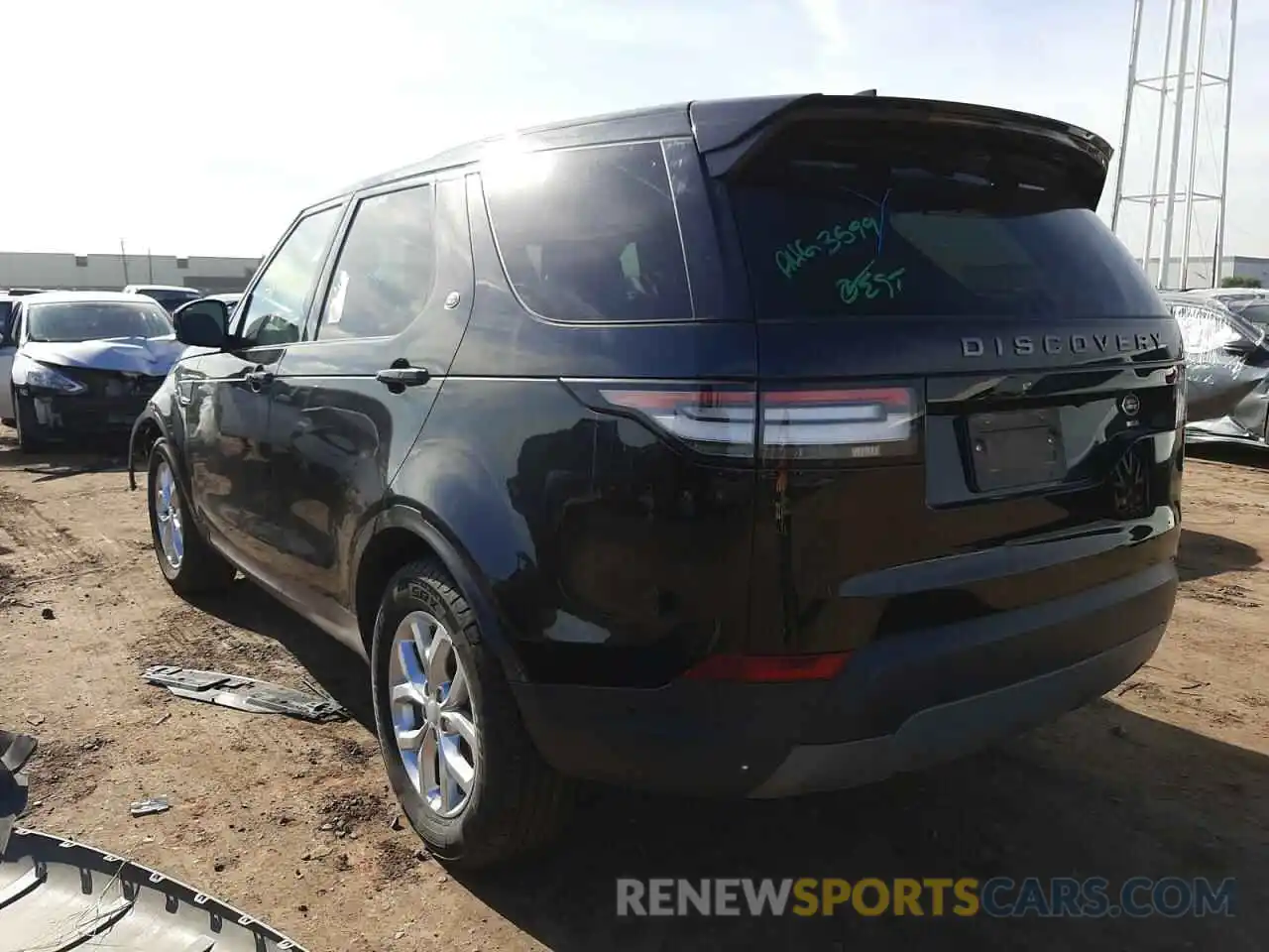 3 Photograph of a damaged car SALRG2RV2L2428604 LAND ROVER DISCOVERY 2020