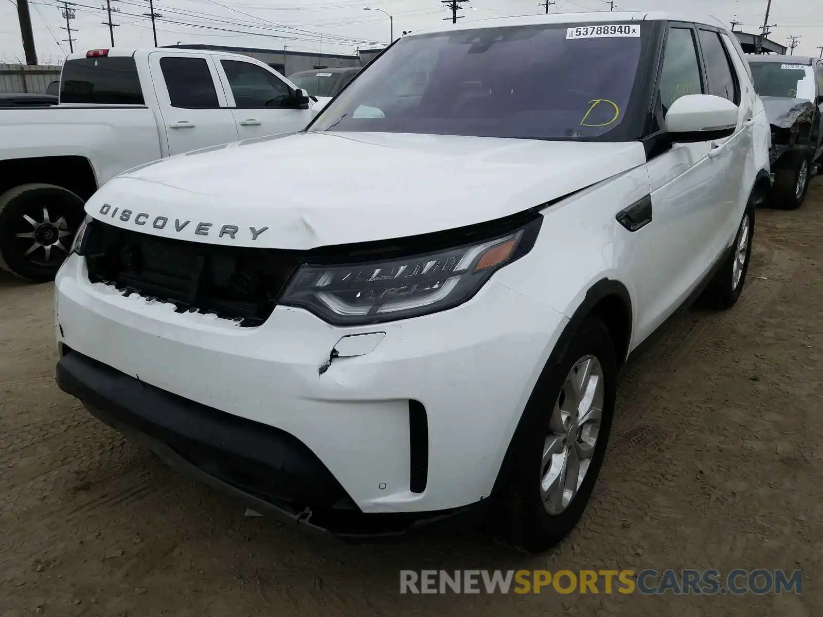 2 Photograph of a damaged car SALRG2RV3L2424285 LAND ROVER DISCOVERY 2020