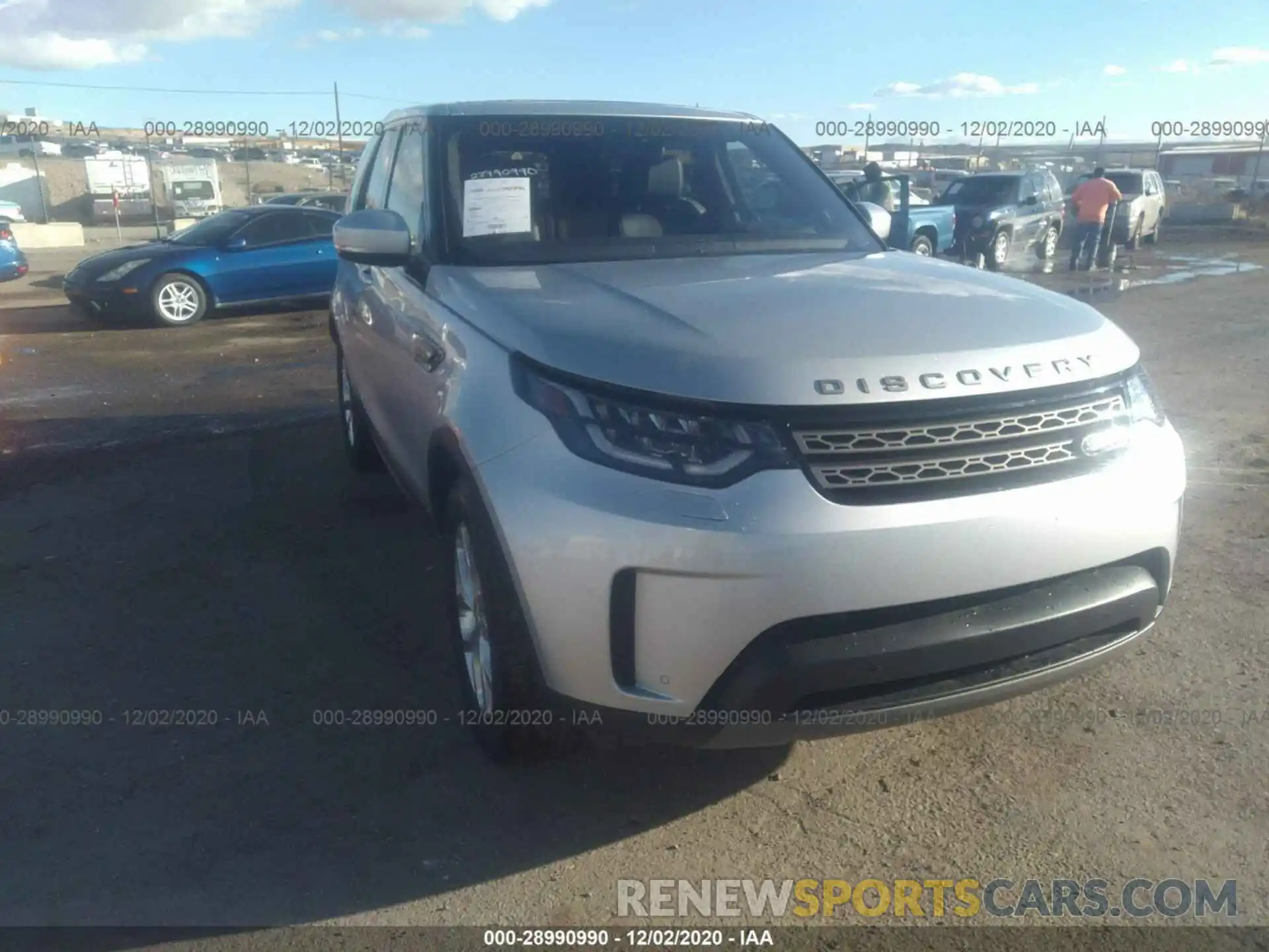 1 Фотография поврежденного автомобиля SALRG2RV3L2424299 LAND ROVER DISCOVERY 2020