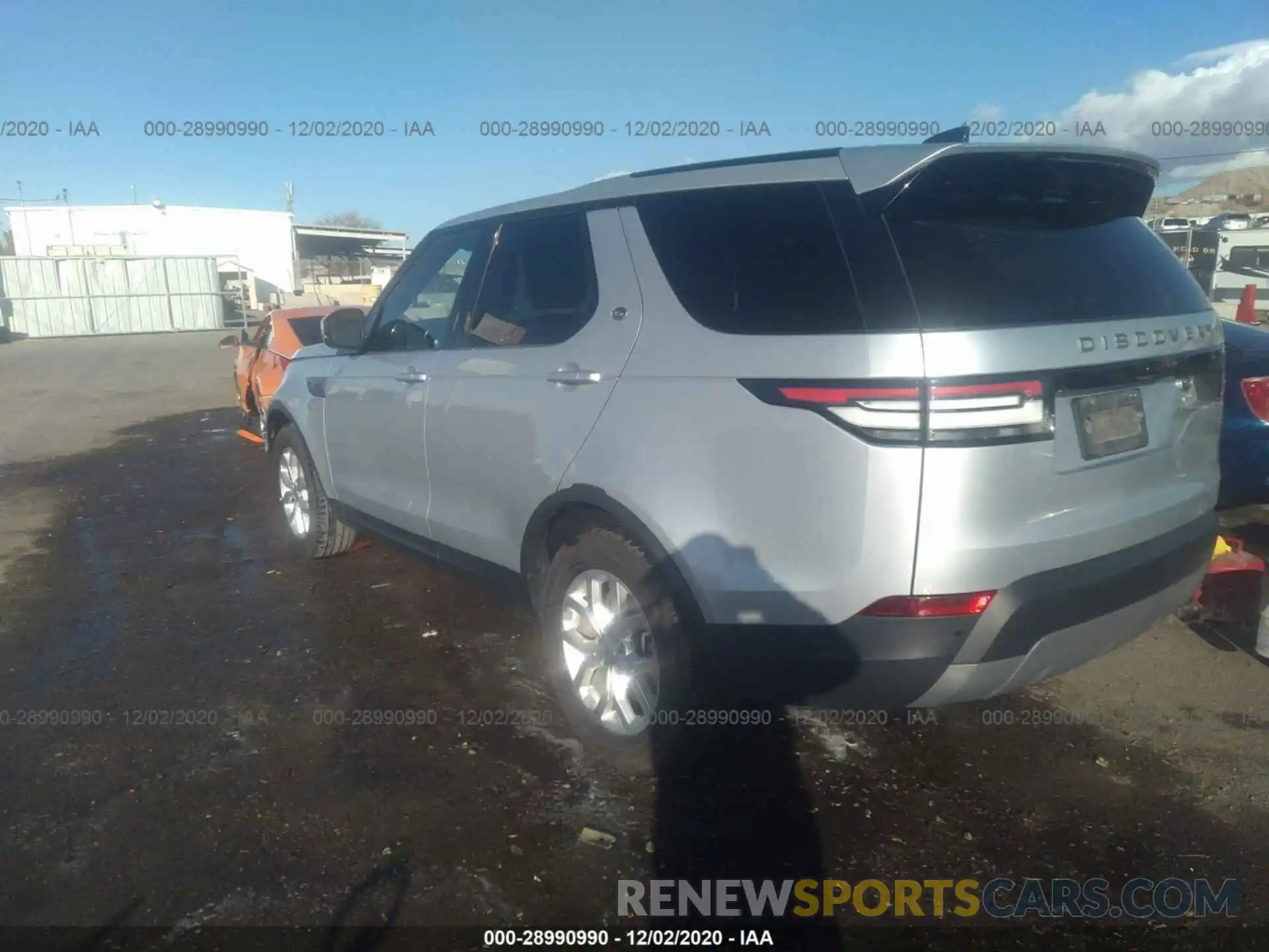 3 Фотография поврежденного автомобиля SALRG2RV3L2424299 LAND ROVER DISCOVERY 2020