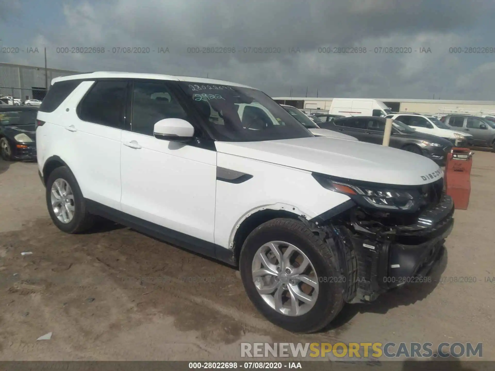 1 Photograph of a damaged car SALRG2RV3L2426232 LAND ROVER DISCOVERY 2020
