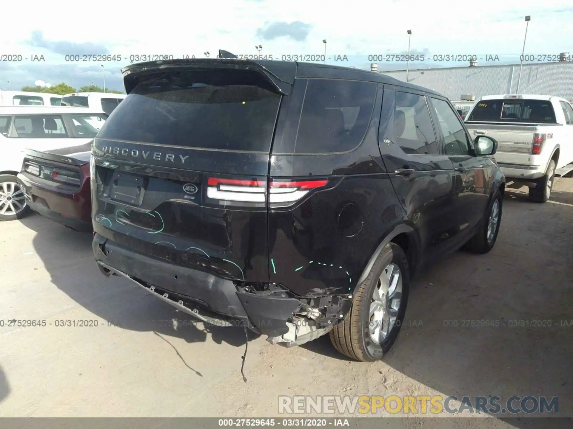 4 Photograph of a damaged car SALRG2RV4L2424764 LAND ROVER DISCOVERY 2020