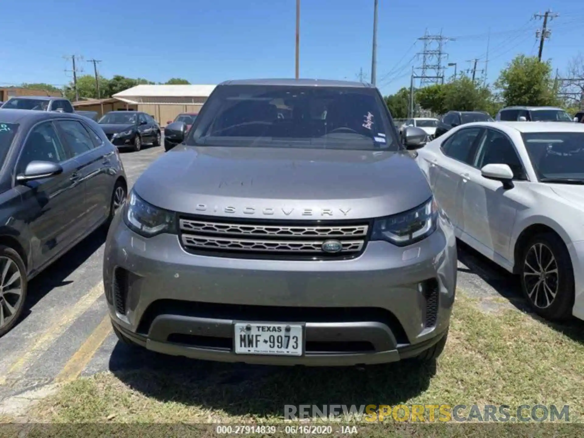 1 Photograph of a damaged car SALRG2RV5L2425129 LAND ROVER DISCOVERY 2020