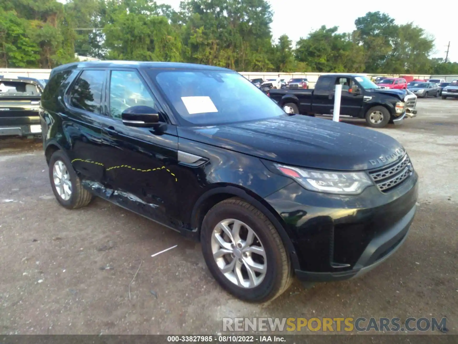 1 Photograph of a damaged car SALRG2RV6L2424216 LAND ROVER DISCOVERY 2020