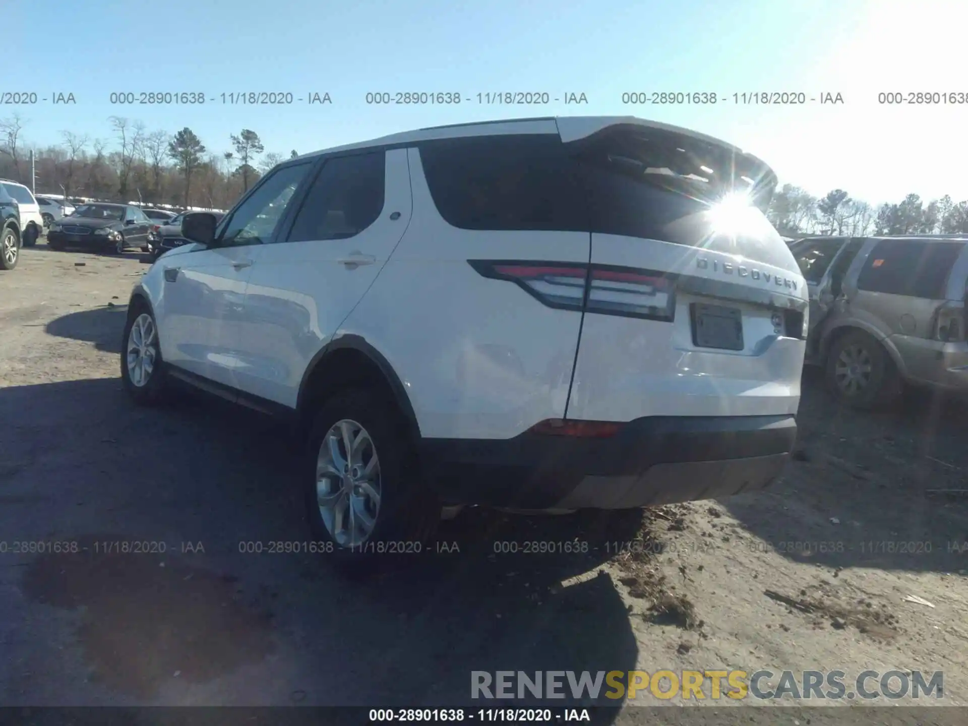 3 Photograph of a damaged car SALRG2RV7L2421955 LAND ROVER DISCOVERY 2020