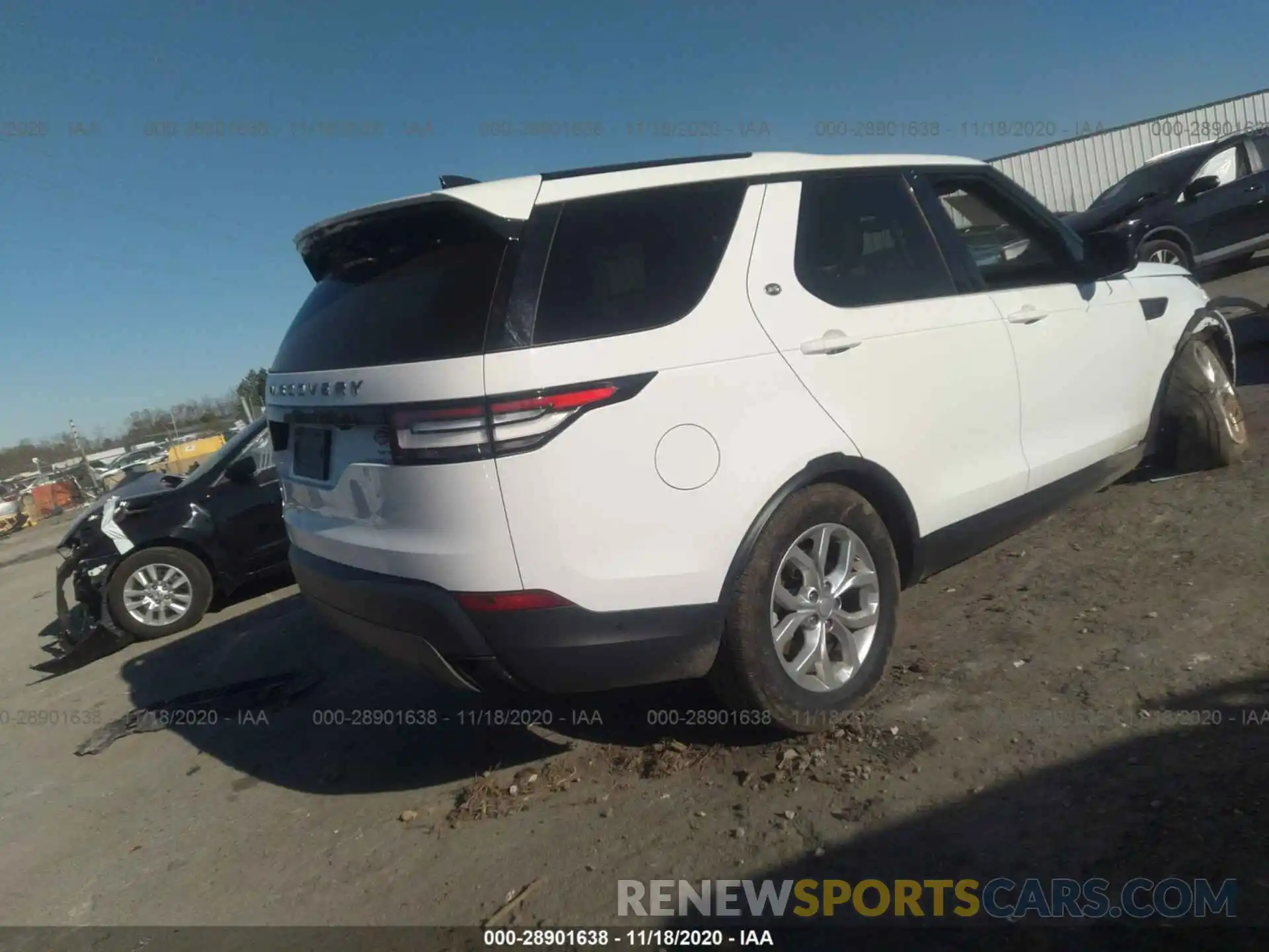 4 Photograph of a damaged car SALRG2RV7L2421955 LAND ROVER DISCOVERY 2020