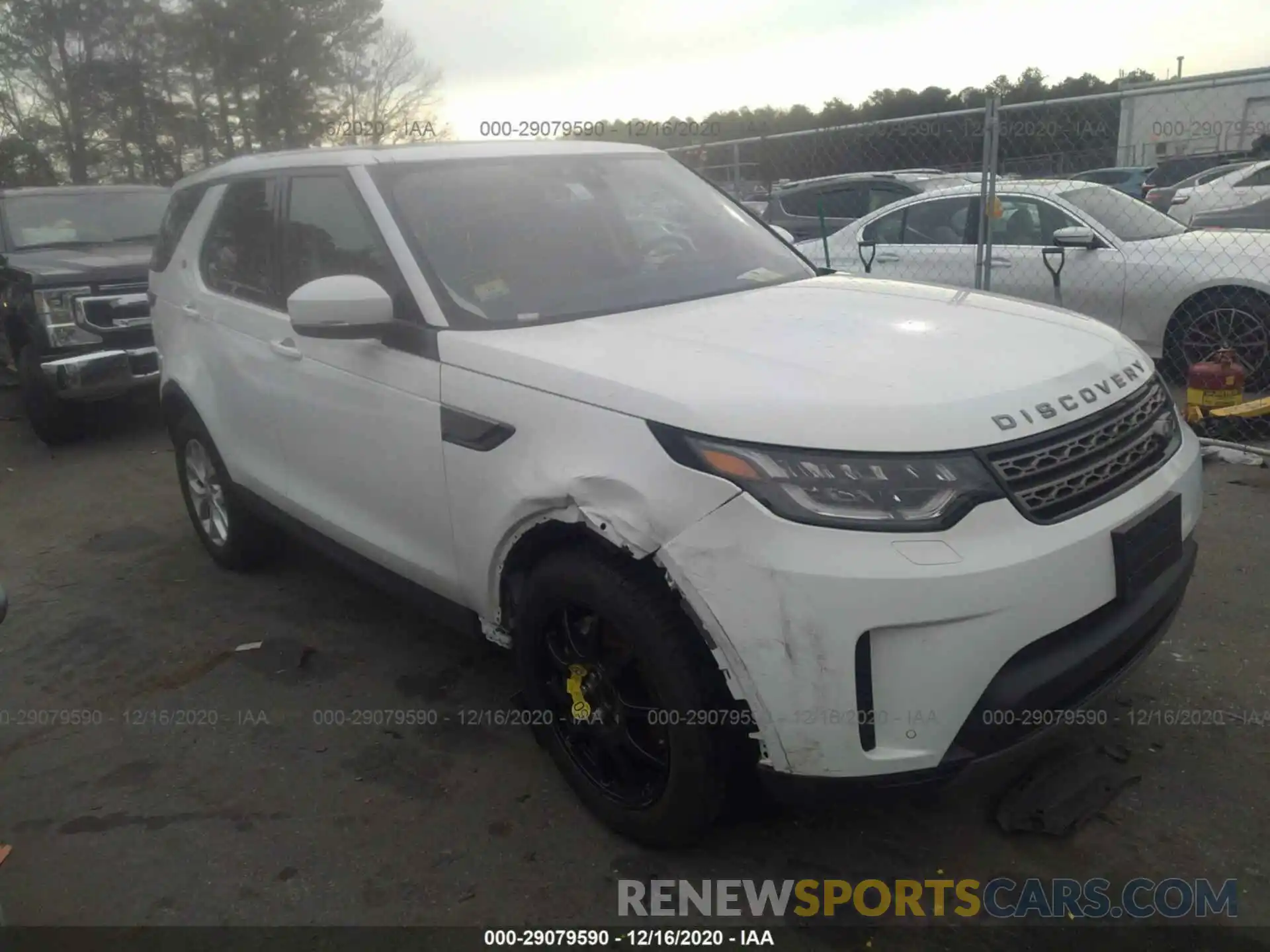 1 Photograph of a damaged car SALRG2RV7L2425164 LAND ROVER DISCOVERY 2020