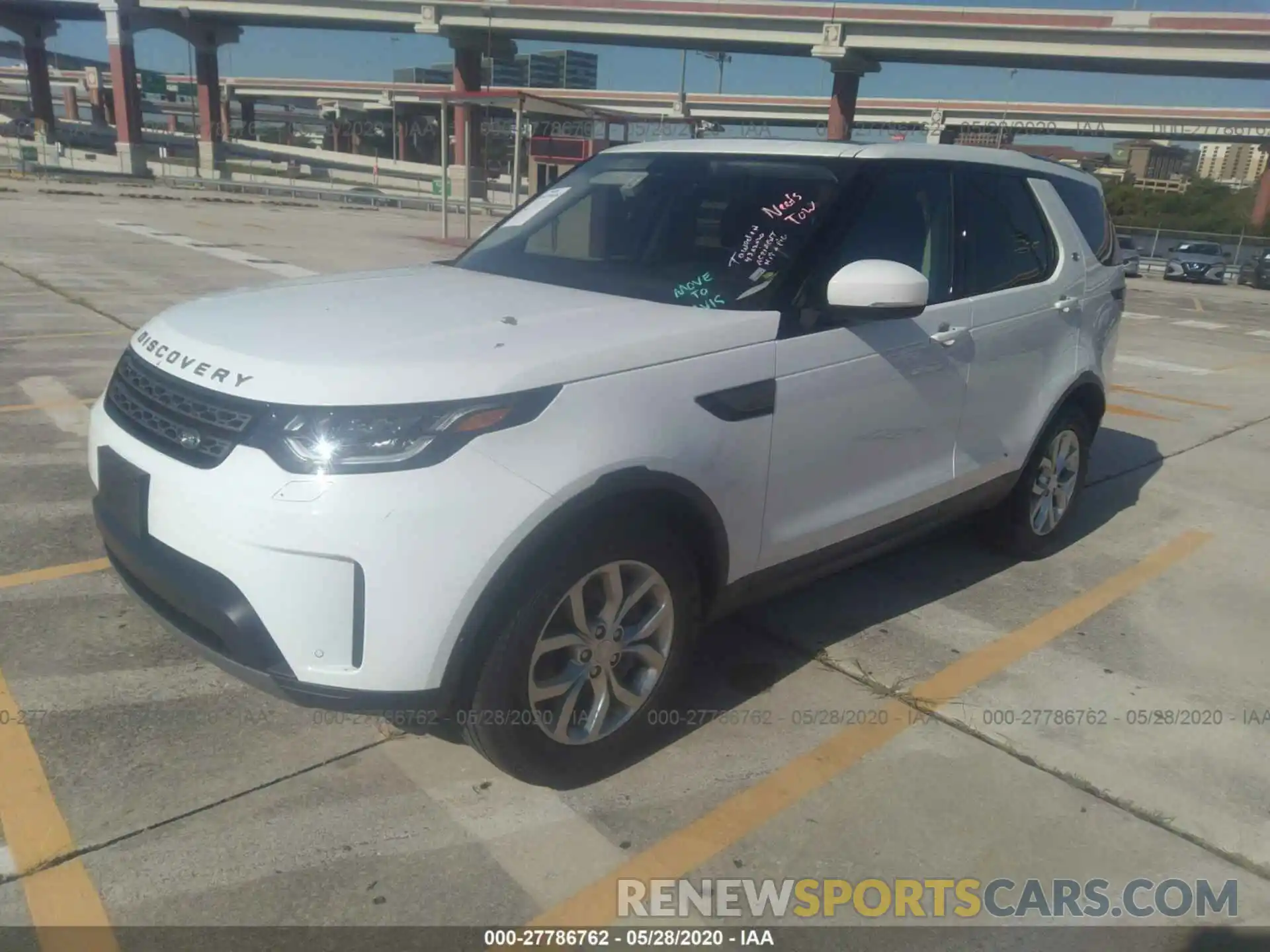 2 Photograph of a damaged car SALRG2RV7L2426105 LAND ROVER DISCOVERY 2020