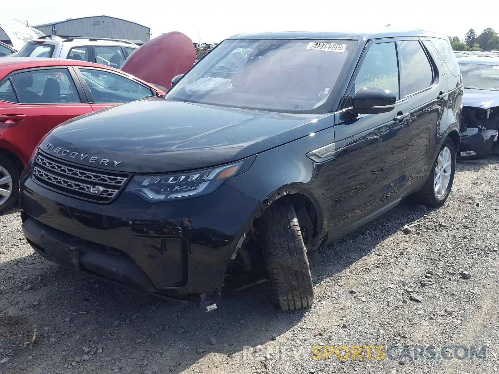 2 Фотография поврежденного автомобиля SALRG2RV7L2430199 LAND ROVER DISCOVERY 2020