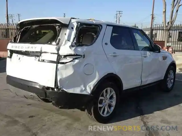 4 Photograph of a damaged car SALRG2RV8L2423679 LAND ROVER DISCOVERY 2020