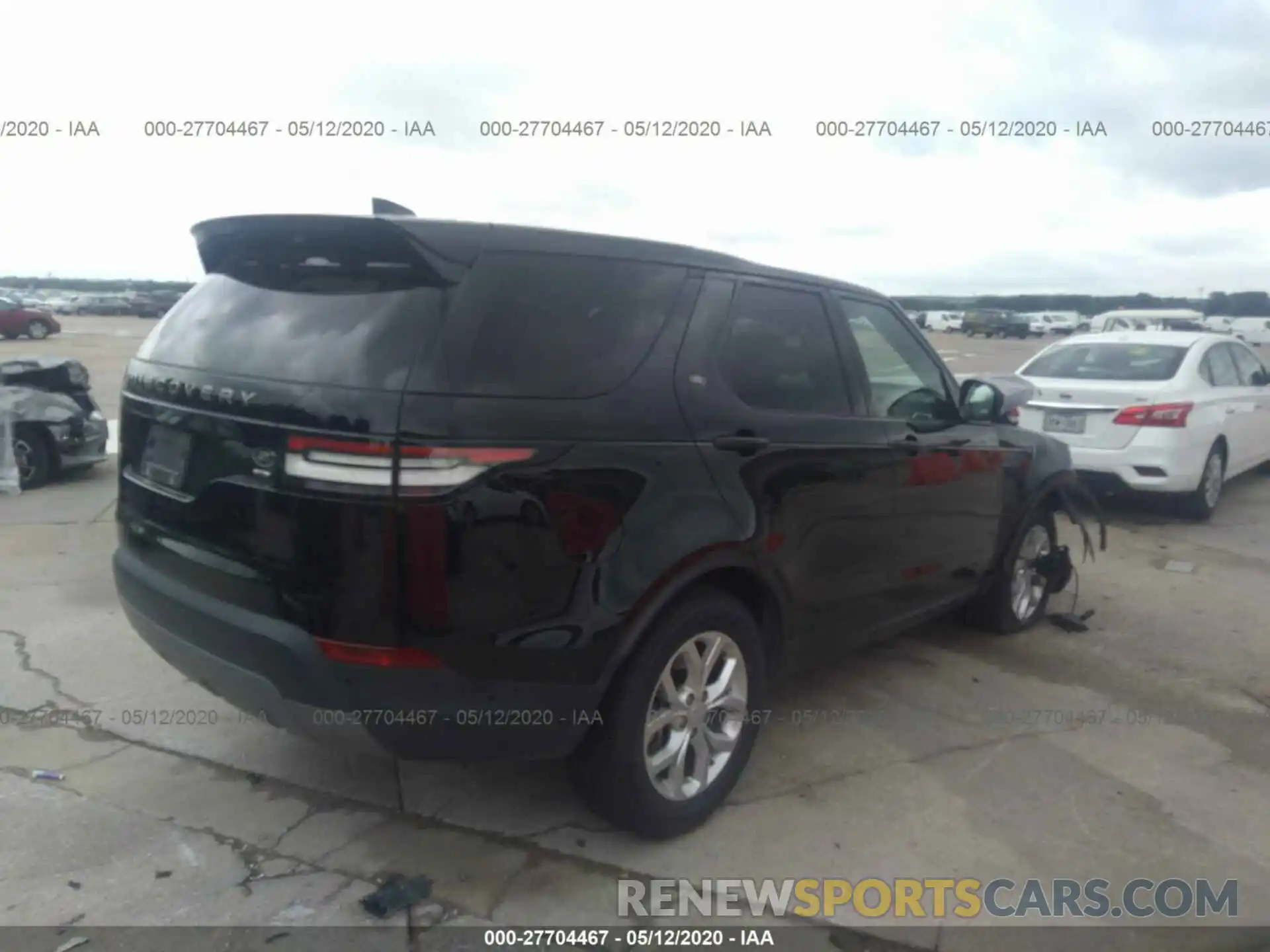 4 Фотография поврежденного автомобиля SALRG2RV8L2428848 LAND ROVER DISCOVERY 2020