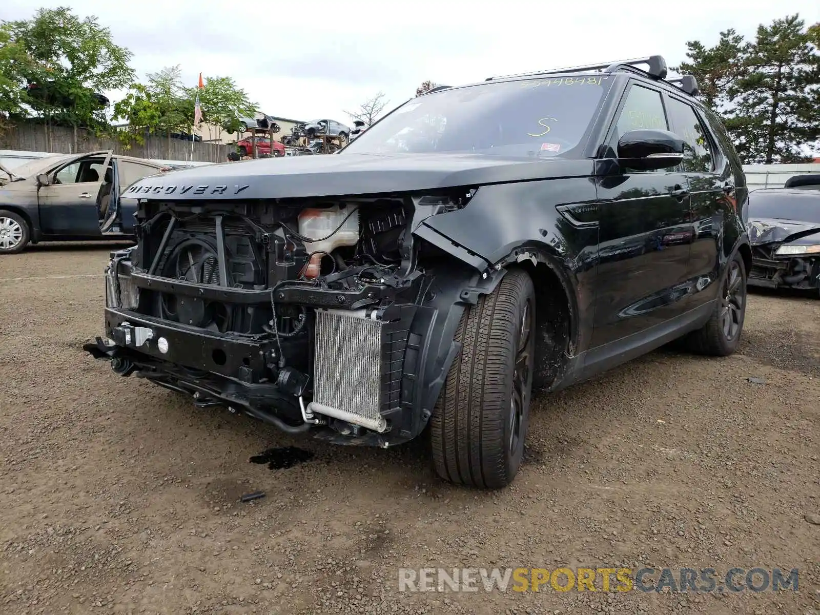 2 Фотография поврежденного автомобиля SALRR2RV4L2419834 LAND ROVER DISCOVERY 2020