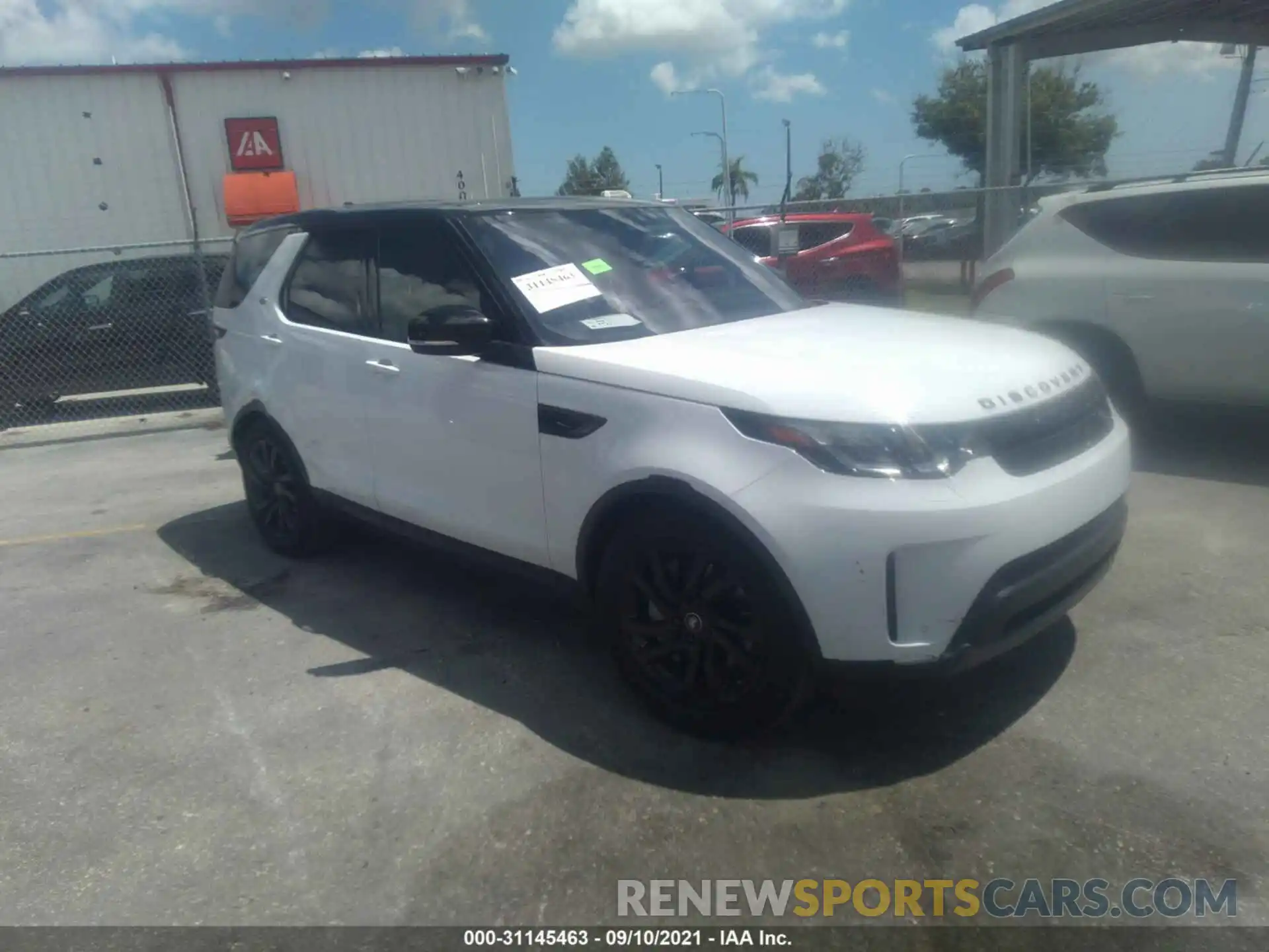 1 Photograph of a damaged car SALRR2RV5L2416487 LAND ROVER DISCOVERY 2020