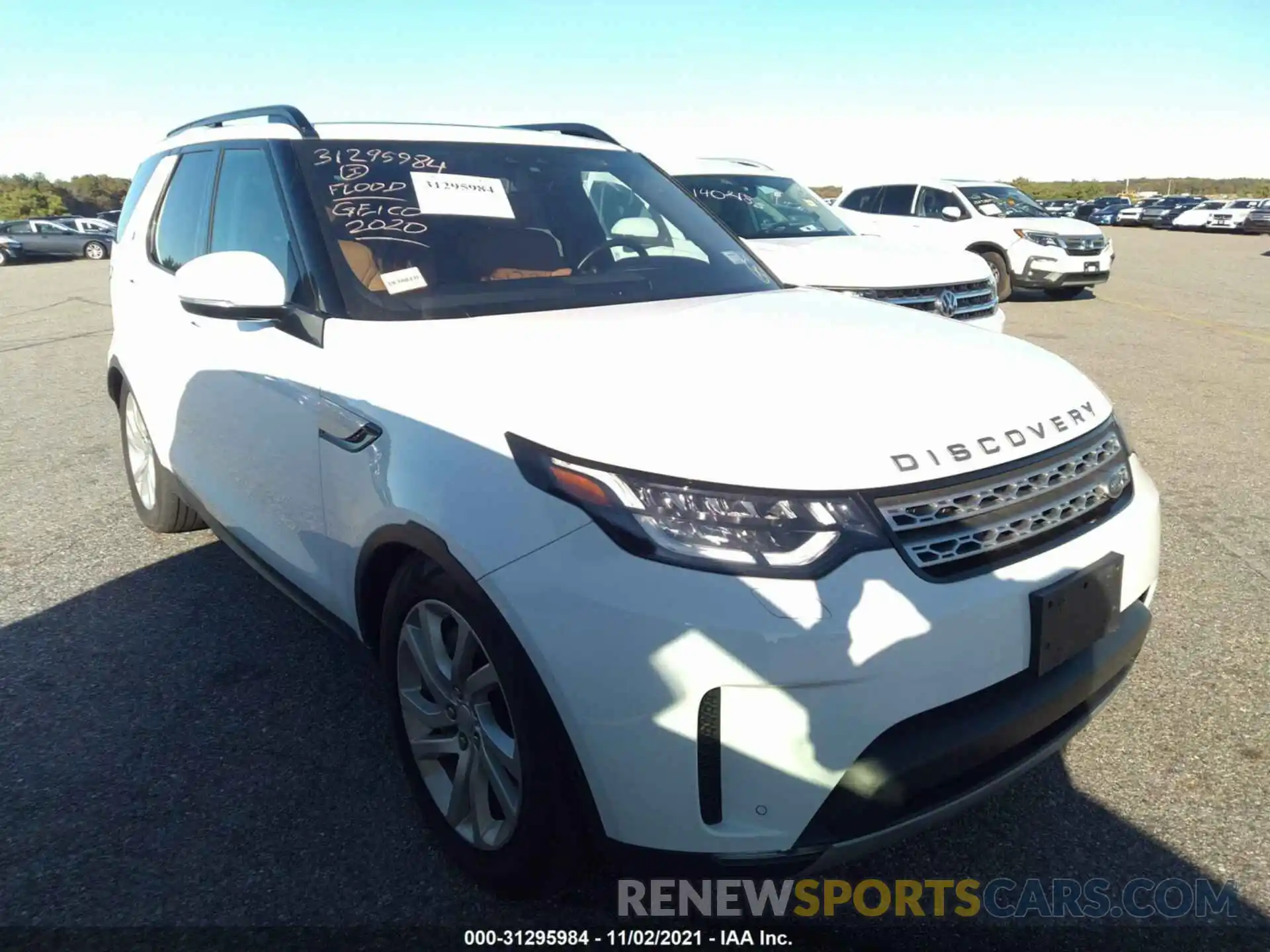 1 Photograph of a damaged car SALRR2RV5L2421124 LAND ROVER DISCOVERY 2020