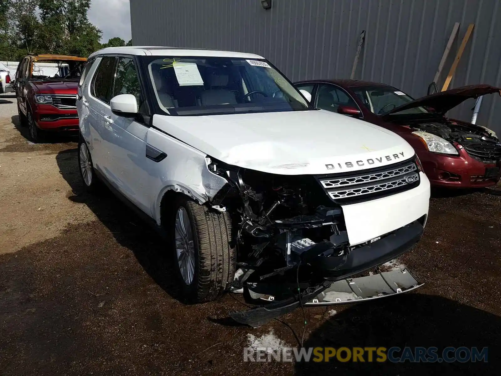 1 Photograph of a damaged car SALRR2RV5L2432091 LAND ROVER DISCOVERY 2020