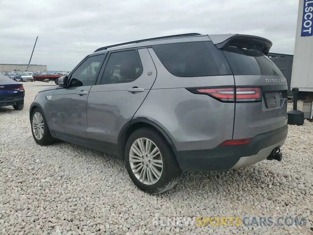 2 Photograph of a damaged car SALRT2RV1L2431280 LAND ROVER DISCOVERY 2020