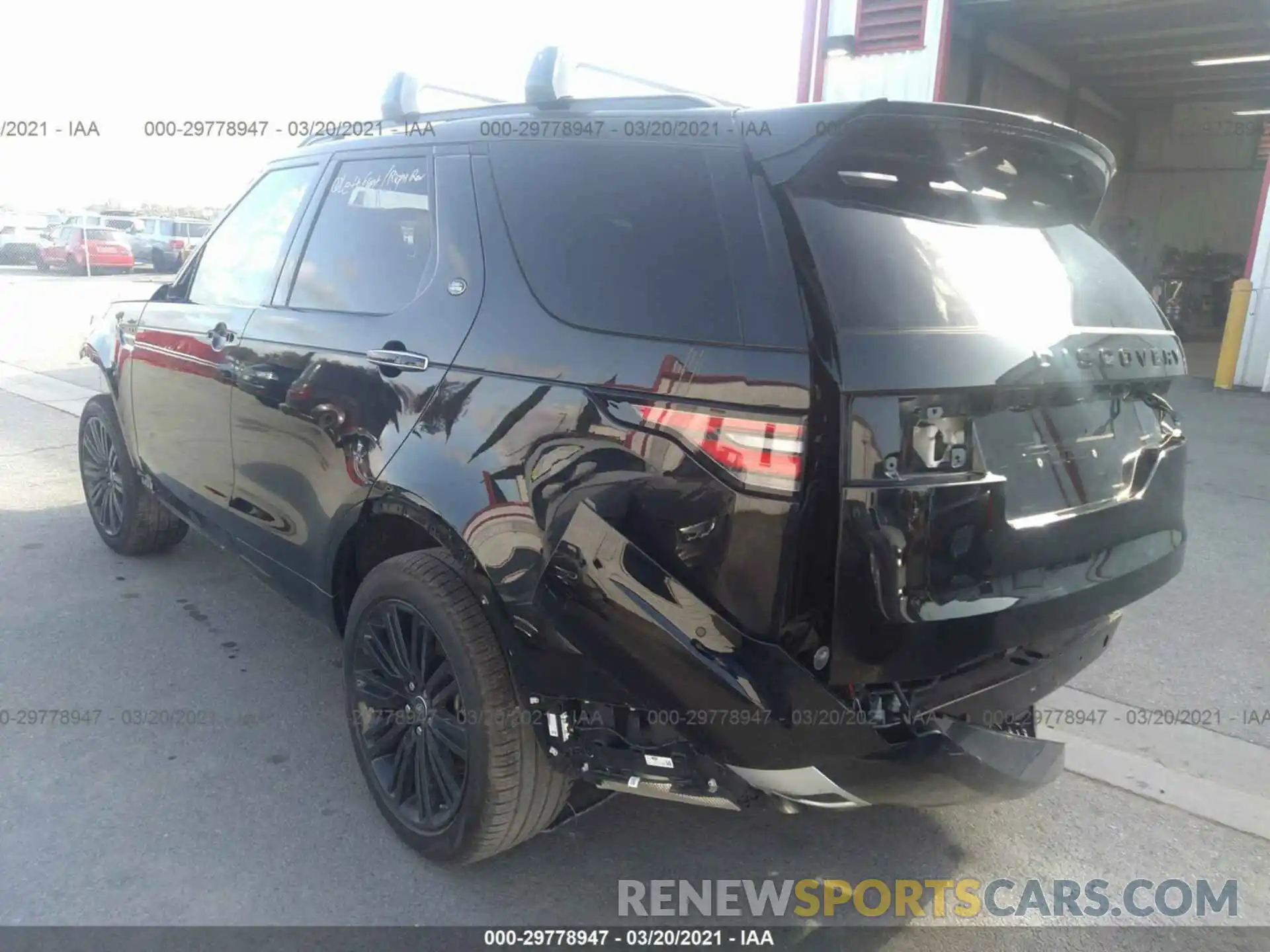 3 Photograph of a damaged car SALRT2RV1L2446152 LAND ROVER DISCOVERY 2020