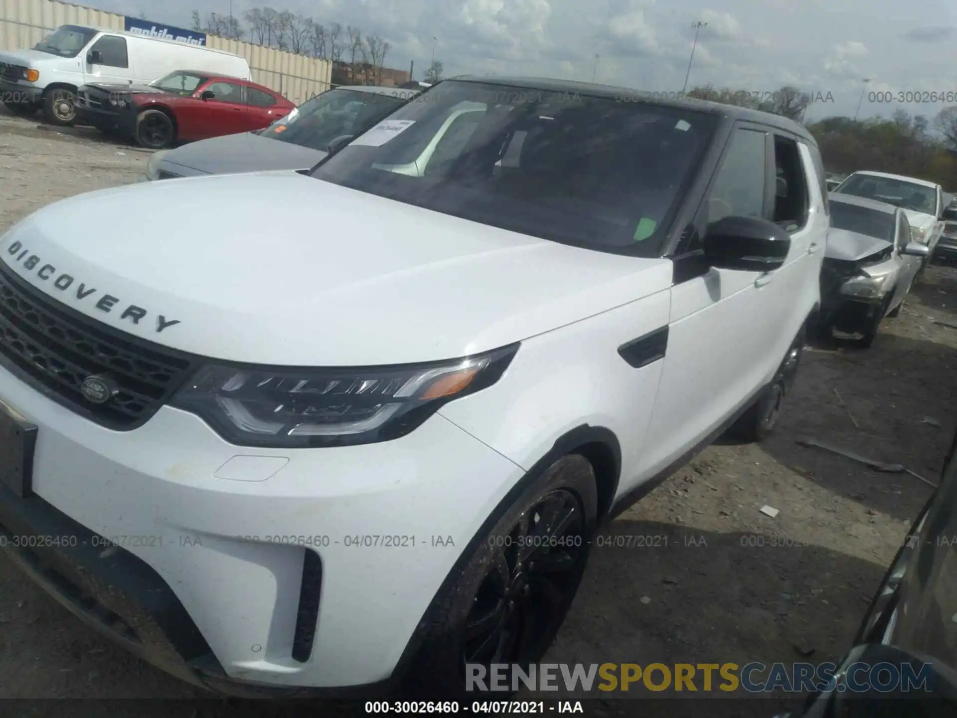 2 Фотография поврежденного автомобиля SALRT2RV4L2428700 LAND ROVER DISCOVERY 2020