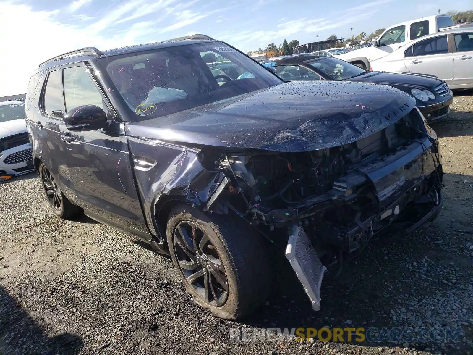 1 Photograph of a damaged car SALRU2RV1L2423676 LAND ROVER DISCOVERY 2020