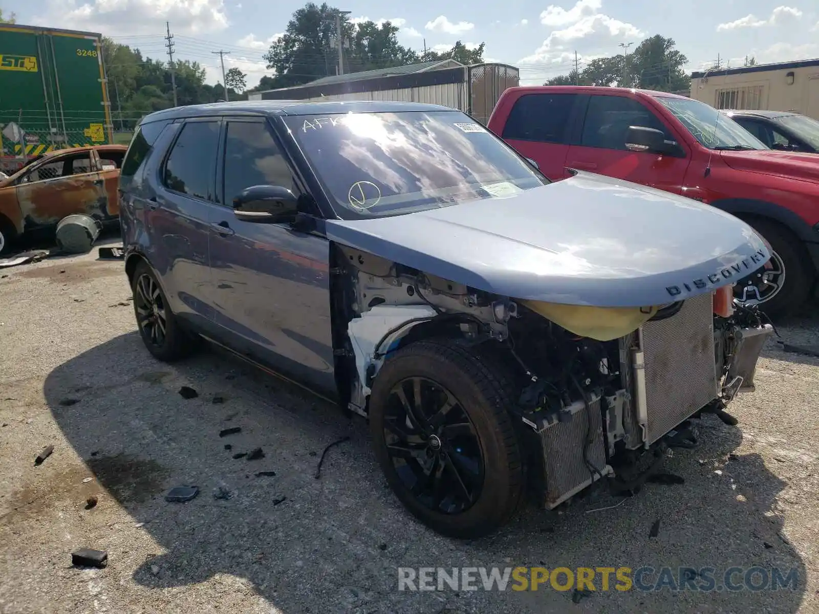 1 Photograph of a damaged car SALRU2RV1L2424567 LAND ROVER DISCOVERY 2020