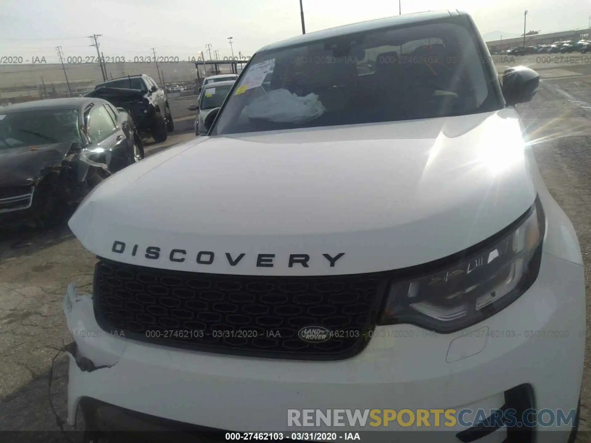 10 Photograph of a damaged car SALRU2RV2L2427106 LAND ROVER DISCOVERY 2020