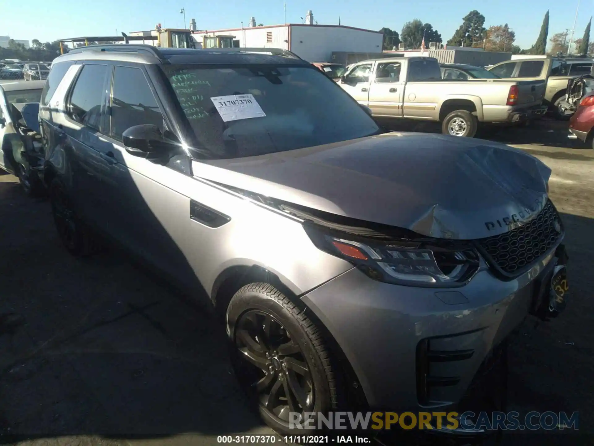 1 Photograph of a damaged car SALRU2RV4L2436194 LAND ROVER DISCOVERY 2020