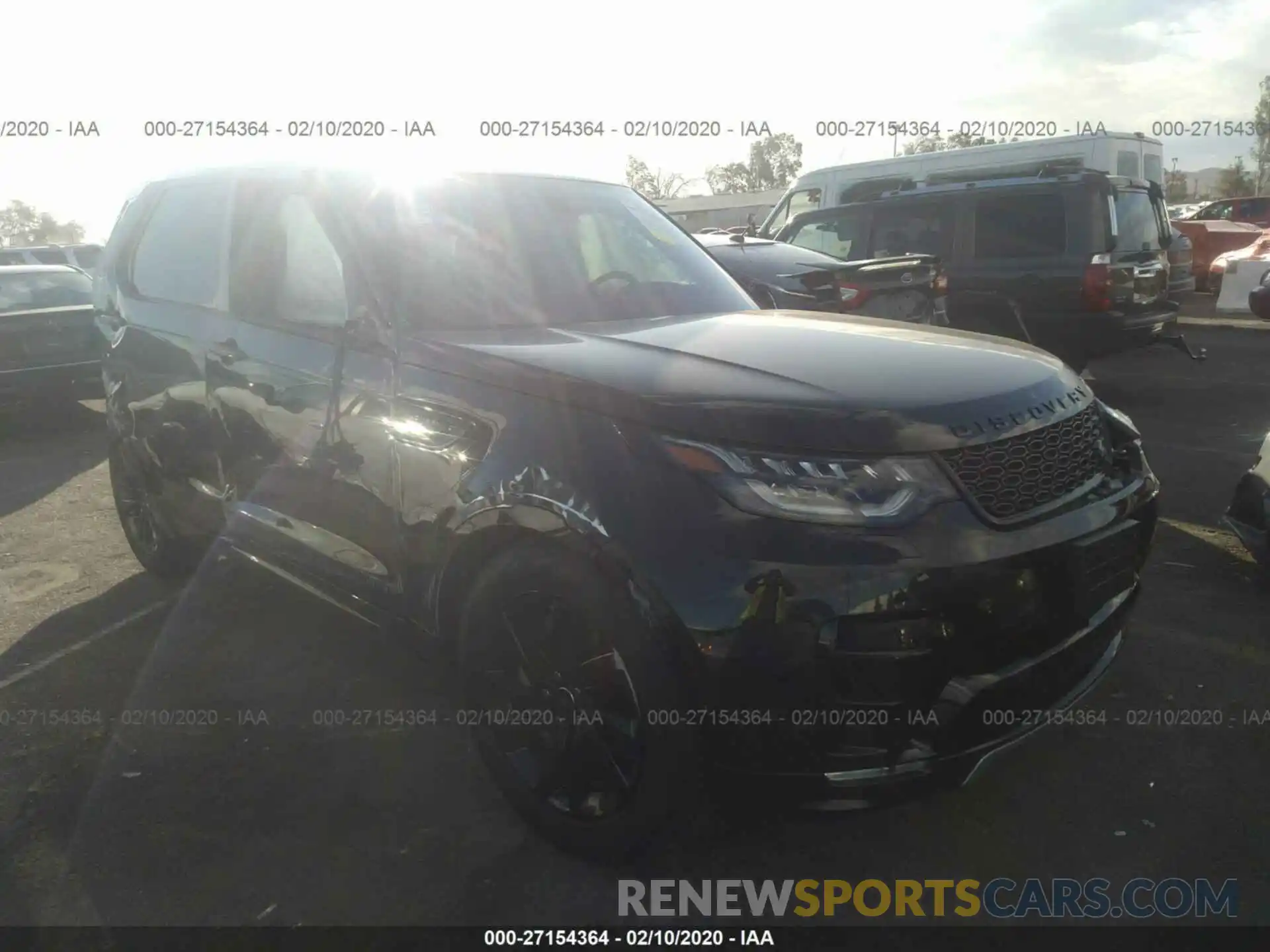 1 Photograph of a damaged car SALRU2RV9L2422176 LAND ROVER DISCOVERY 2020