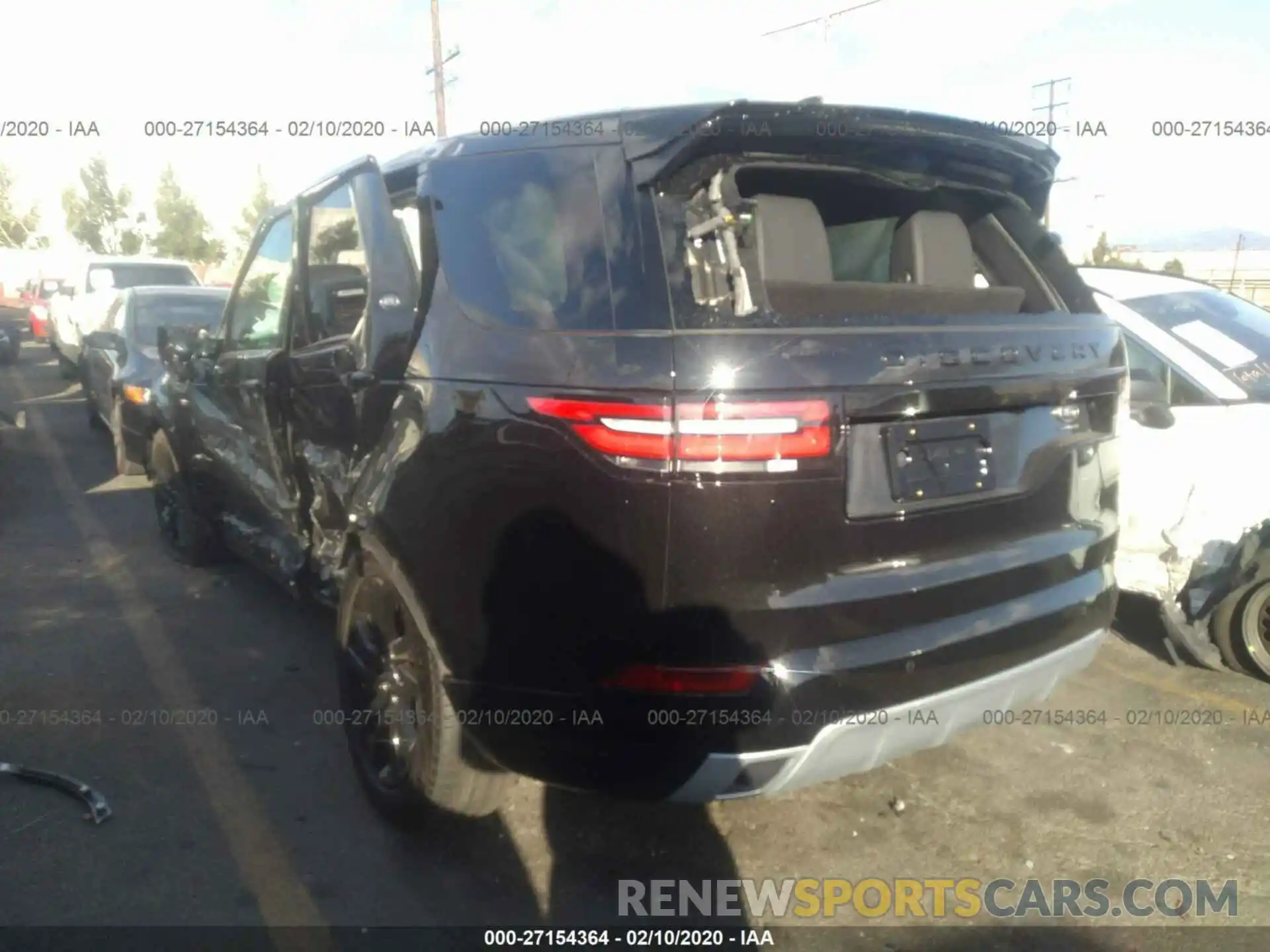 3 Photograph of a damaged car SALRU2RV9L2422176 LAND ROVER DISCOVERY 2020