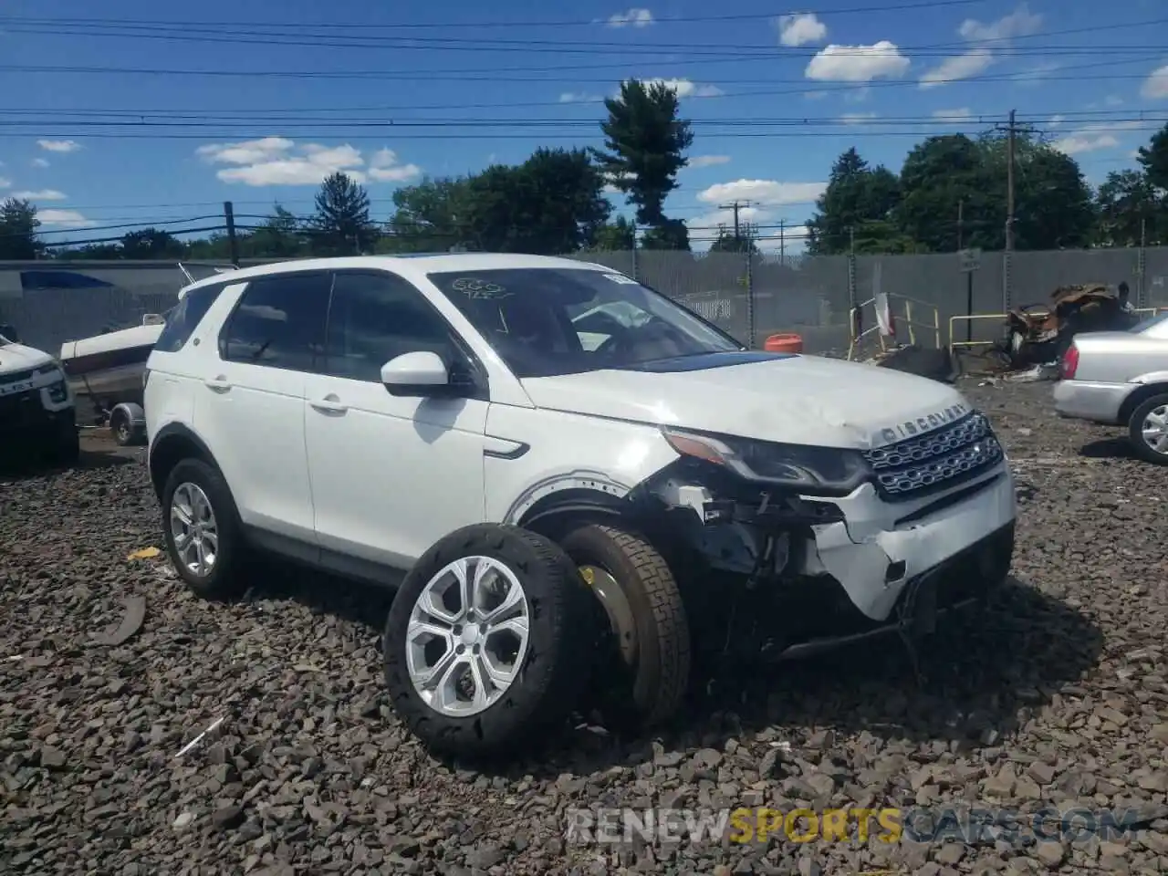 1 Photograph of a damaged car SALCJ2FX0MH897265 LAND ROVER DISCOVERY 2021