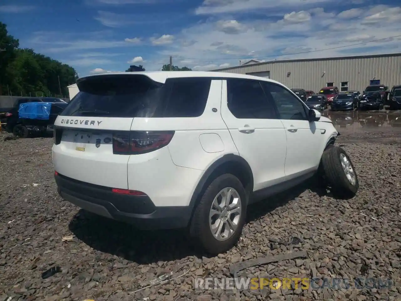 4 Photograph of a damaged car SALCJ2FX0MH897265 LAND ROVER DISCOVERY 2021