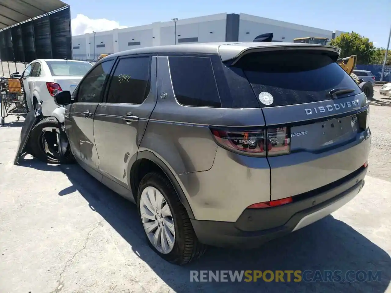 3 Photograph of a damaged car SALCJ2FX0MH902948 LAND ROVER DISCOVERY 2021