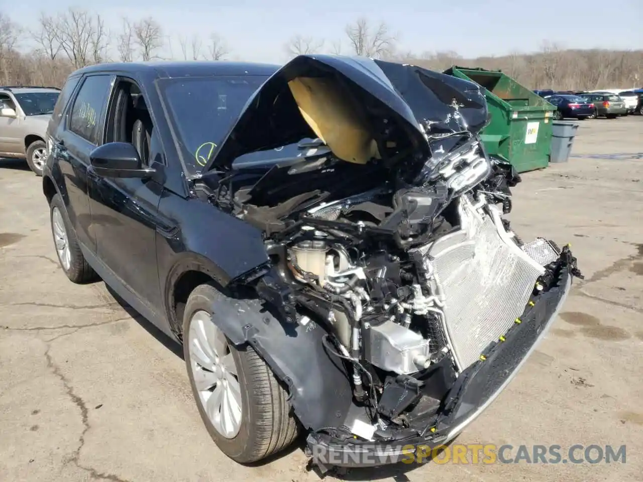 1 Photograph of a damaged car SALCJ2FX1MH883665 LAND ROVER DISCOVERY 2021