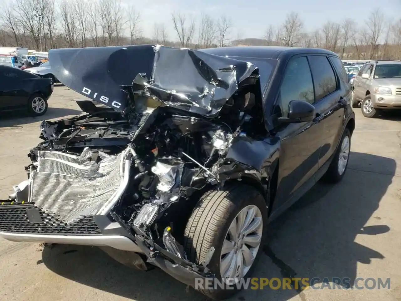 2 Photograph of a damaged car SALCJ2FX1MH883665 LAND ROVER DISCOVERY 2021