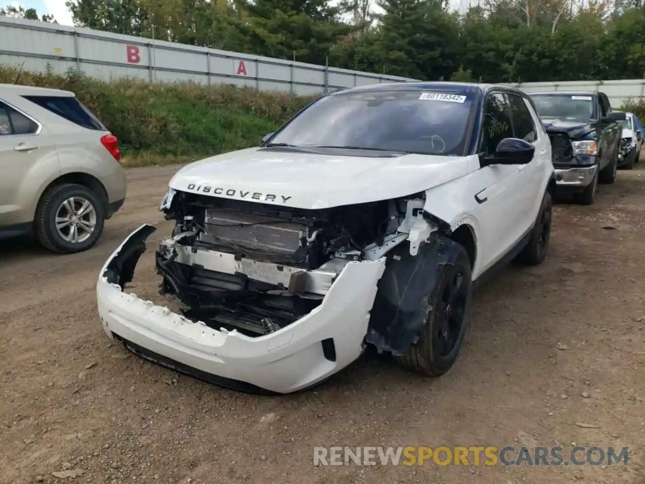 2 Photograph of a damaged car SALCJ2FX1MH890552 LAND ROVER DISCOVERY 2021