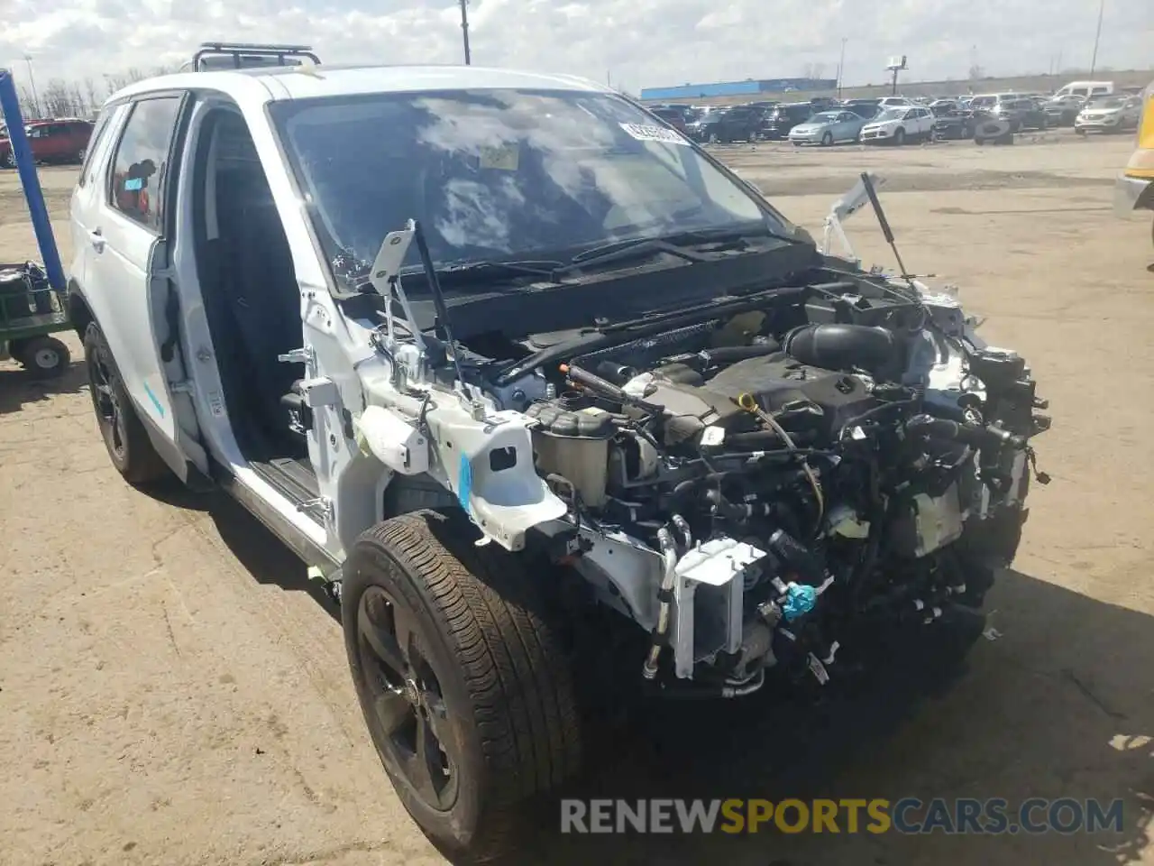 1 Photograph of a damaged car SALCJ2FX2MH884064 LAND ROVER DISCOVERY 2021