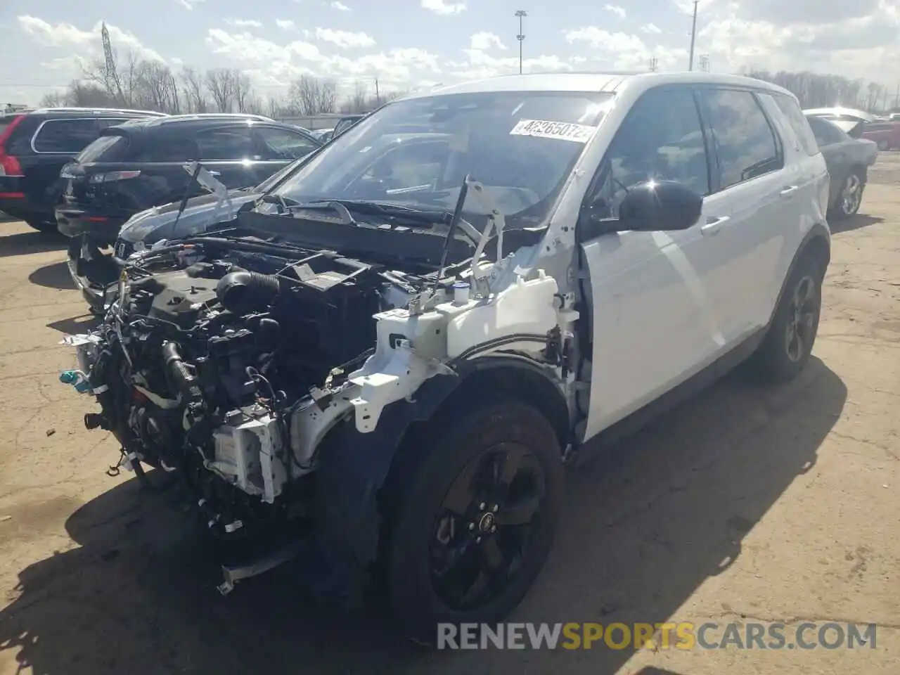 2 Photograph of a damaged car SALCJ2FX2MH884064 LAND ROVER DISCOVERY 2021