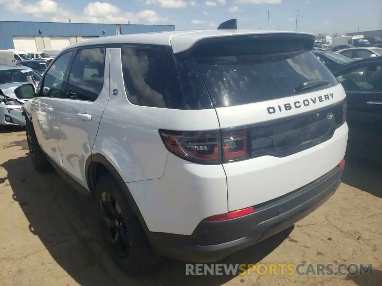 3 Photograph of a damaged car SALCJ2FX2MH884064 LAND ROVER DISCOVERY 2021